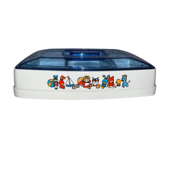 Vintage Gerber Hot ‘n Cold Dish and Lid with Suction Cup Used - Picture 4 of 16